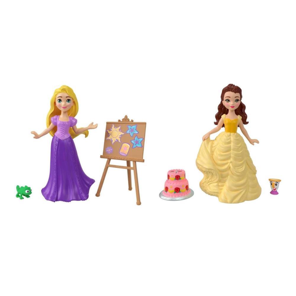 Mini Boneca Princesa Disney com Acessório