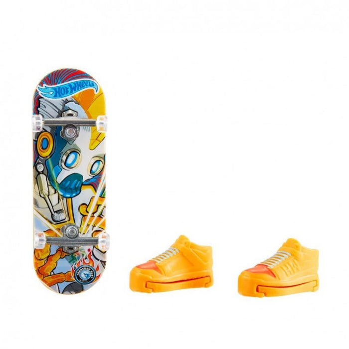 Skate de Dedo com Ténis Hotwheels