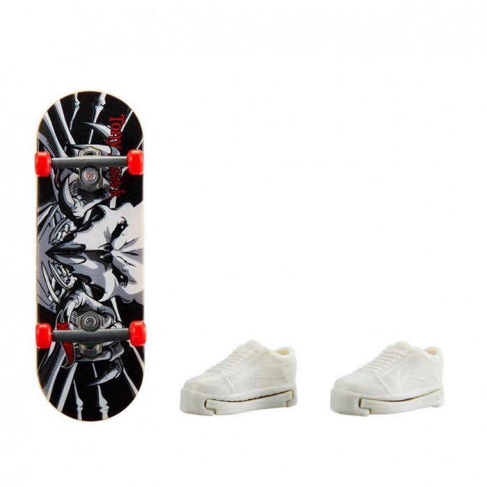 Skate de Dedo com Ténis Hotwheels