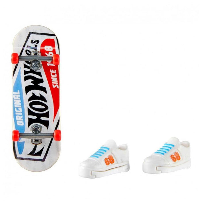 Skate de Dedo com Ténis Hotwheels