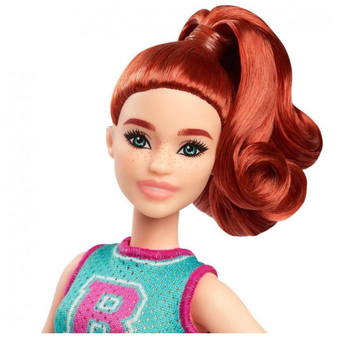 Boneca Barbie Fashionista Cheerleader Ruiva