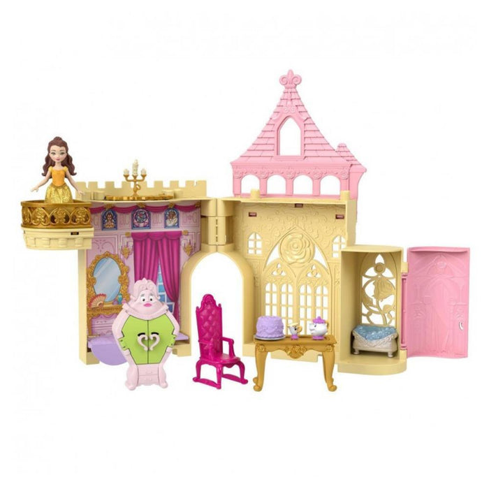 Castelo da Bela com Mini Figuras Disney Princess