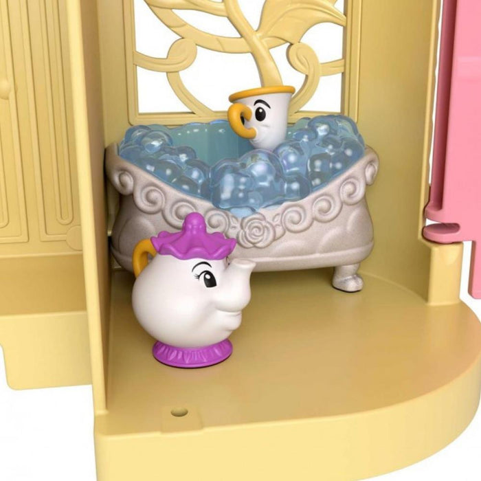 Castelo da Bela com Mini Figuras Disney Princess
