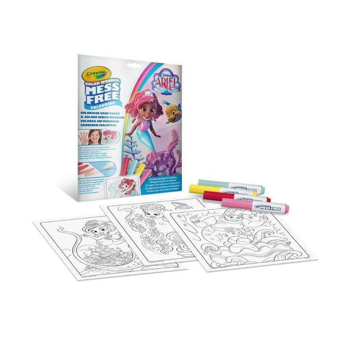 Color Wonder Mess Free Crayola Disney Ariel