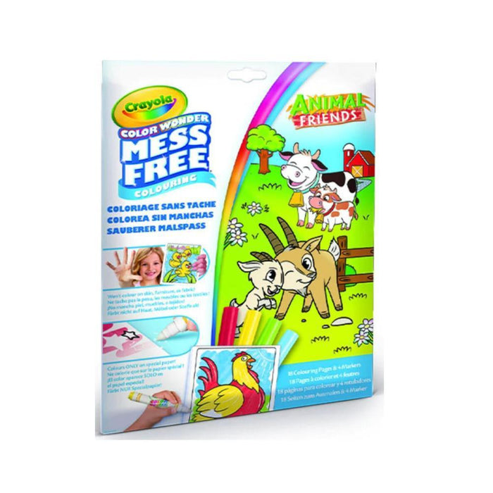 Color Wonder Mess Free Crayola Animal Friends