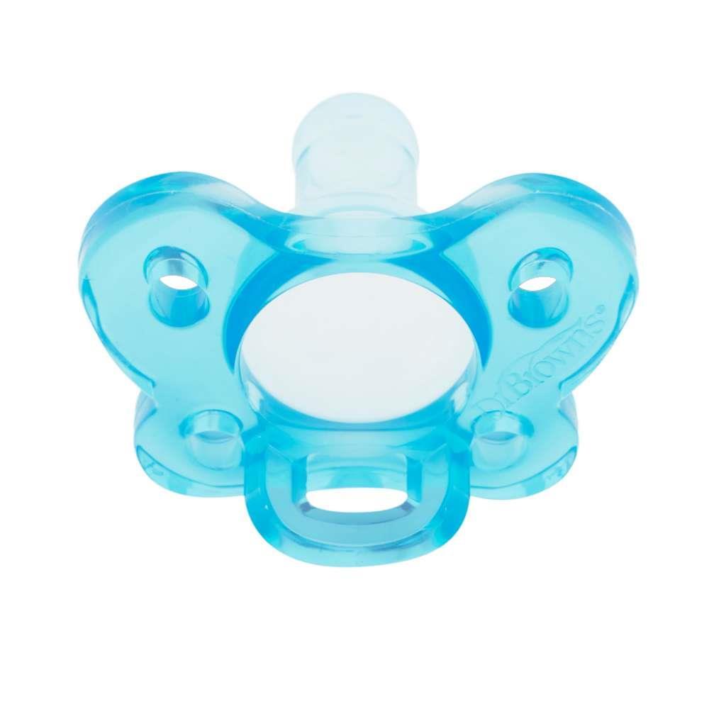 Dr Browns Chupete Silicona Azul T1 0 - 6 m