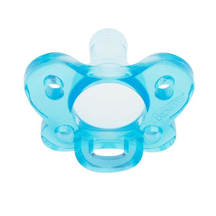 Dr Browns Blue Silicone Pacifier T1 0 - 6 m