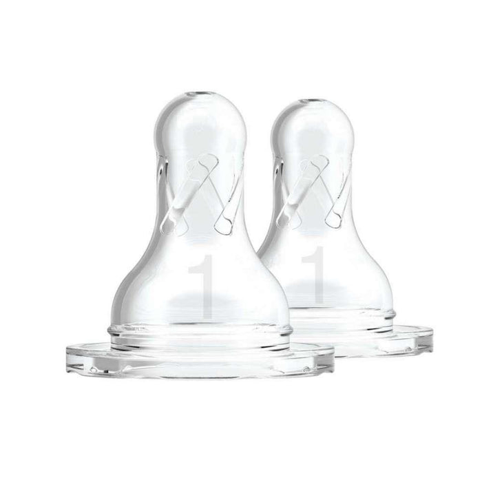 Dr Browns Standard Teat N1 Newborn 2 Units