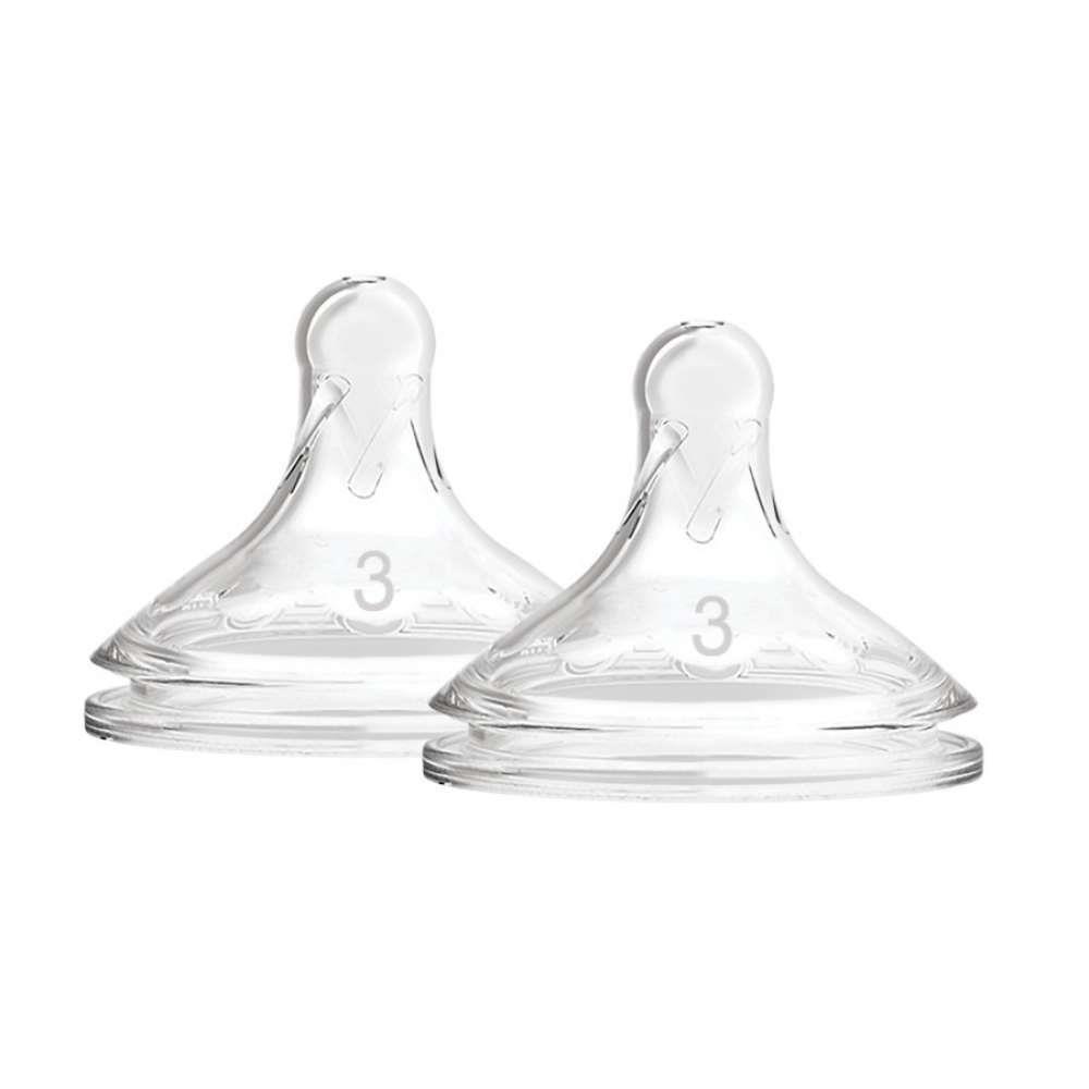 2 tetinas de boca ancha Dr Browns N3 6 meses