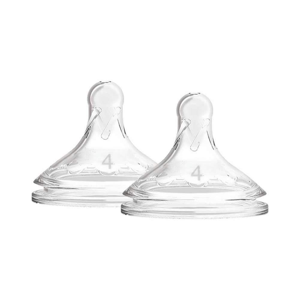 2 tetinas de boca ancha Dr Browns N4 +9M