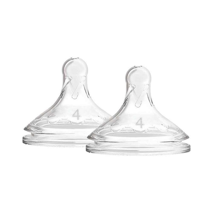 2 tetinas de boca ancha Dr Browns N4 +9M