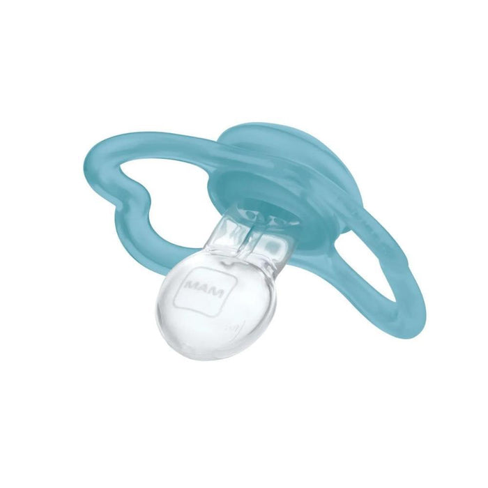 Chupeta Mam Supreme em Silicone Matt Azul 16+