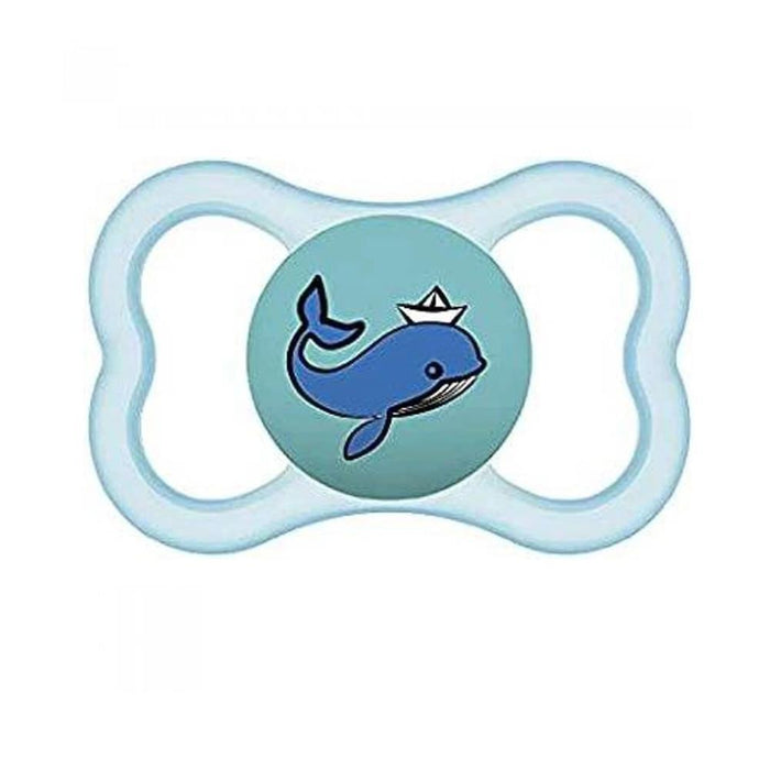 Chupeta Mam Supreme em Silicone Matt Azul 16+