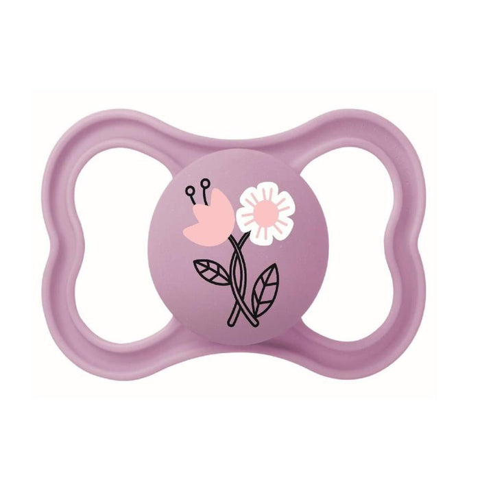 Chupeta Mam Supreme em Silicone Matt Rosa 6+