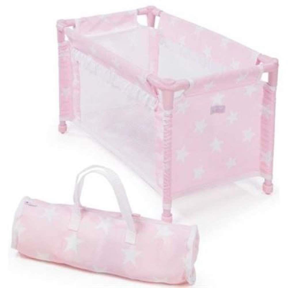La Nina Carlota Doll Travel Bed with Bag