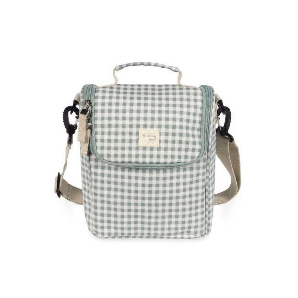 Lancheira Térmica Walking Mum I Love Vichy Verde