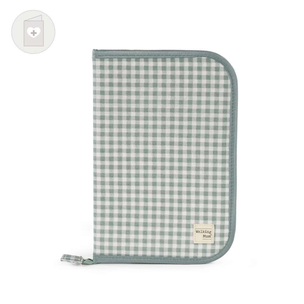 Walking Mum I Love Vichy Green Document Holder