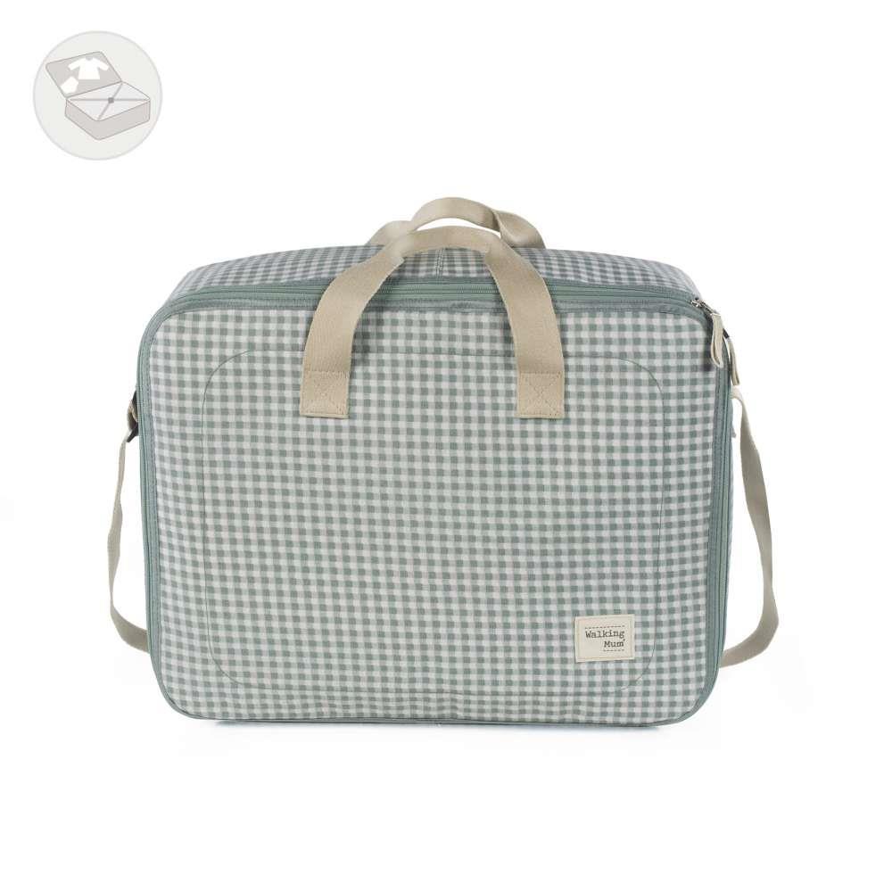 Mala de Maternidade Walking Mum I Love Vichy Verde