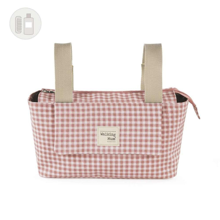 Bolsa Organizadora Walking Mum I Love Vichy Rosa