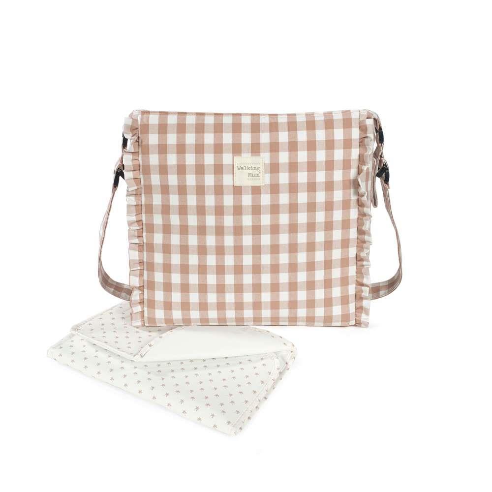 Bolso cambiador Remy Walking Mum rosa con cambiador