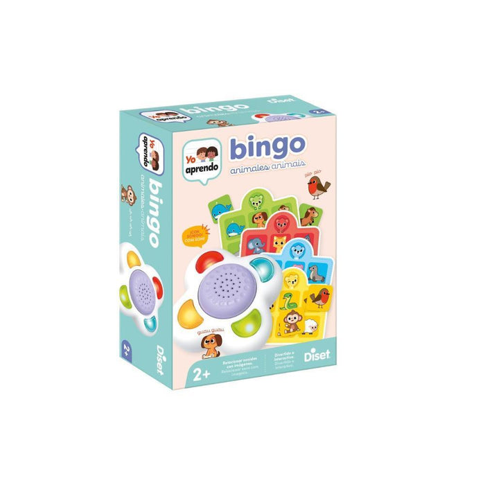 Jogo Eu Aprendo Bingo com Sons de Animais