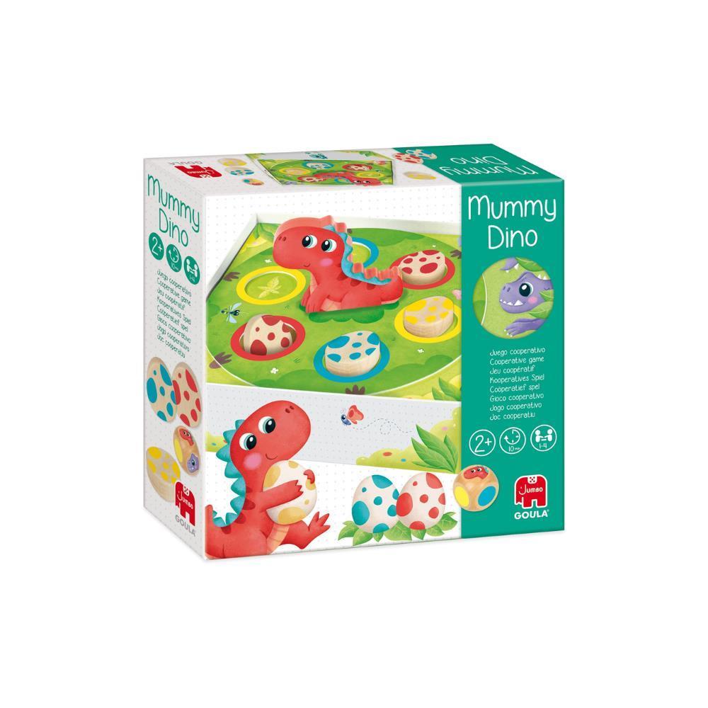 Juego cooperativo de momias y dinosaurios