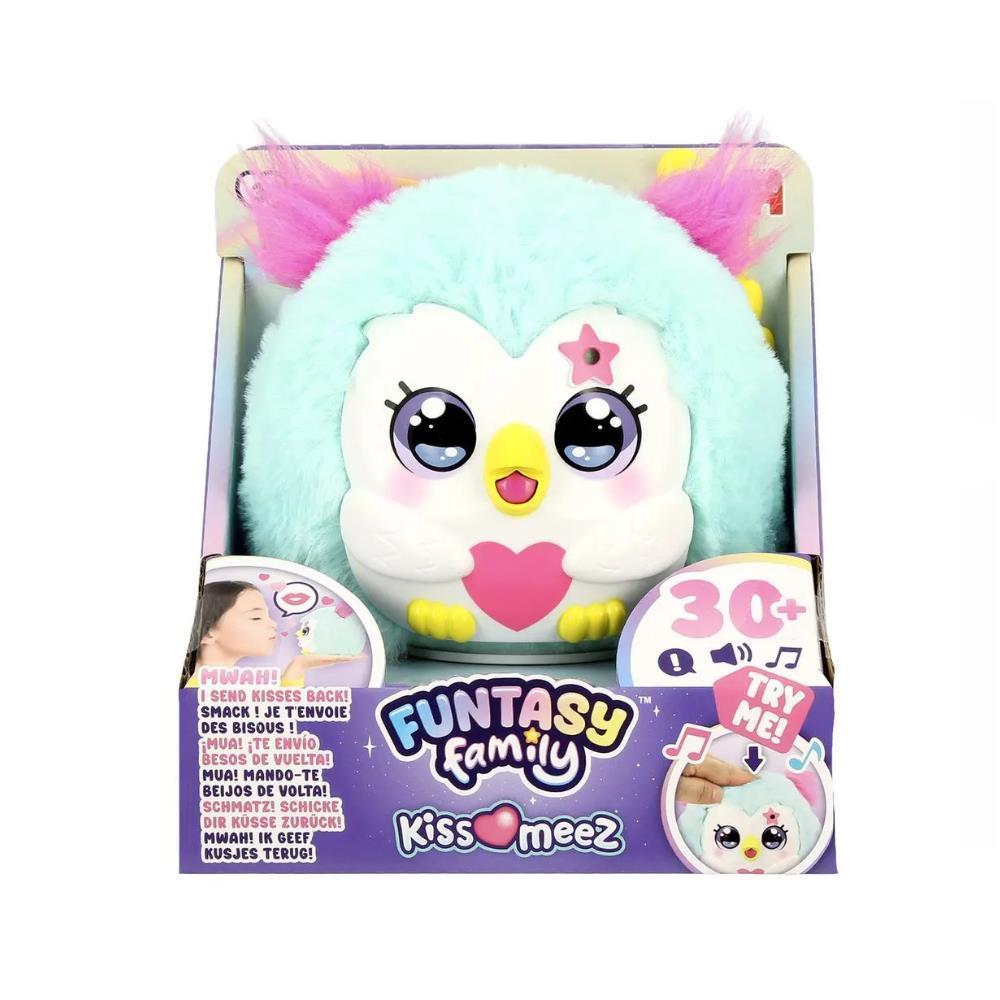 Funtasy Family KissMeez Interactive Owl Plush