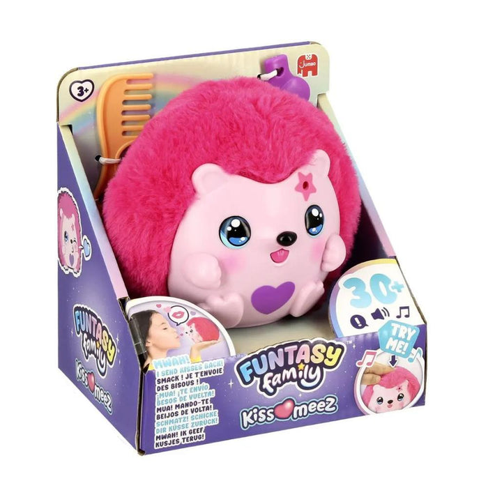 Peluche Interativo KissMeez Funtasy Family Ouriço