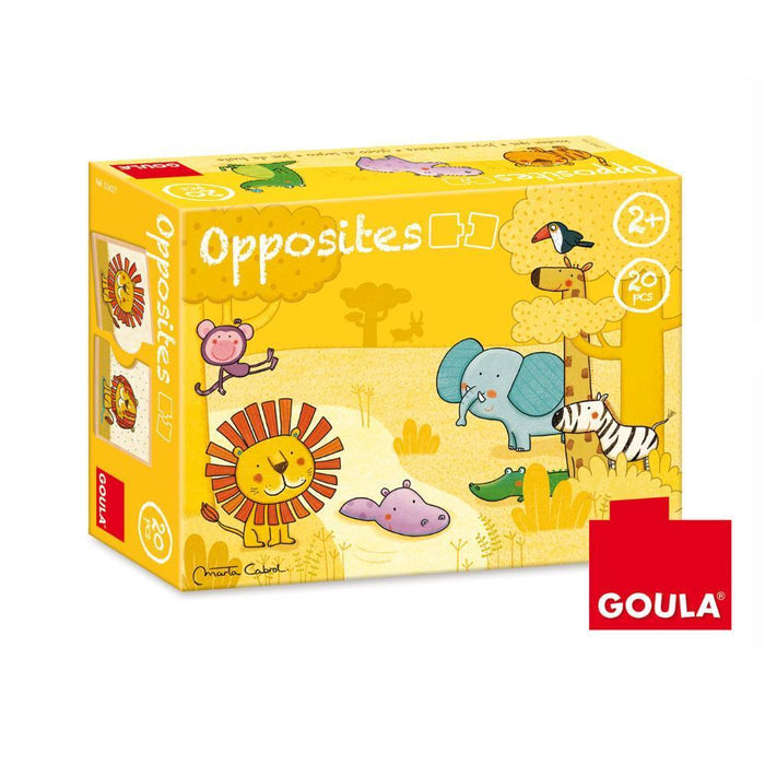 Puzzle Goula Opposites 20 Peças