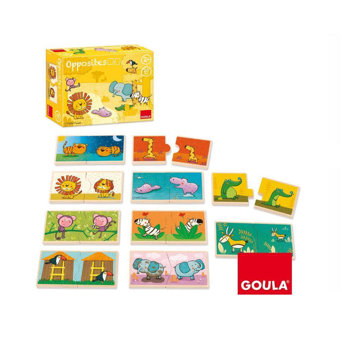 Puzzle Goula Opposites 20 Peças
