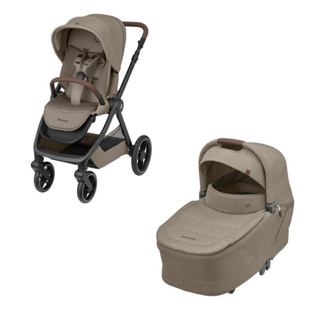 Maxi-Cosi Oxford Plus Stroller with Sense Twillic Truffle Carrycot