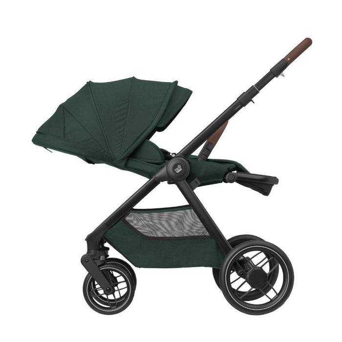 Maxi-Cosi Oxford Plus Stroller with Sense Carrycot Twillic Green