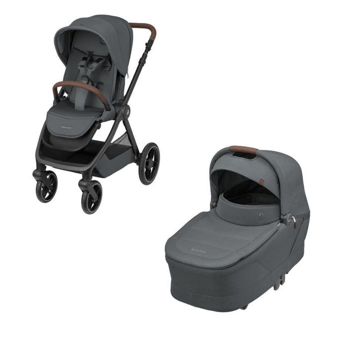 Maxi-Cosi Oxford Plus Stroller with Sense Twillic Graphite Carrycot