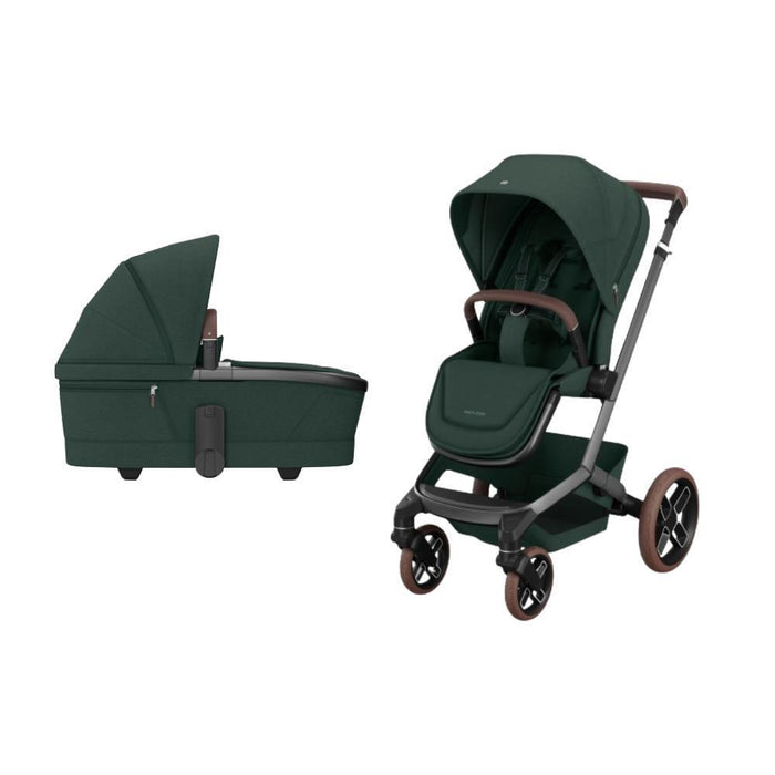 Maxi-Cosi Duo Carrinho + Alcofa Fame Twillic Green