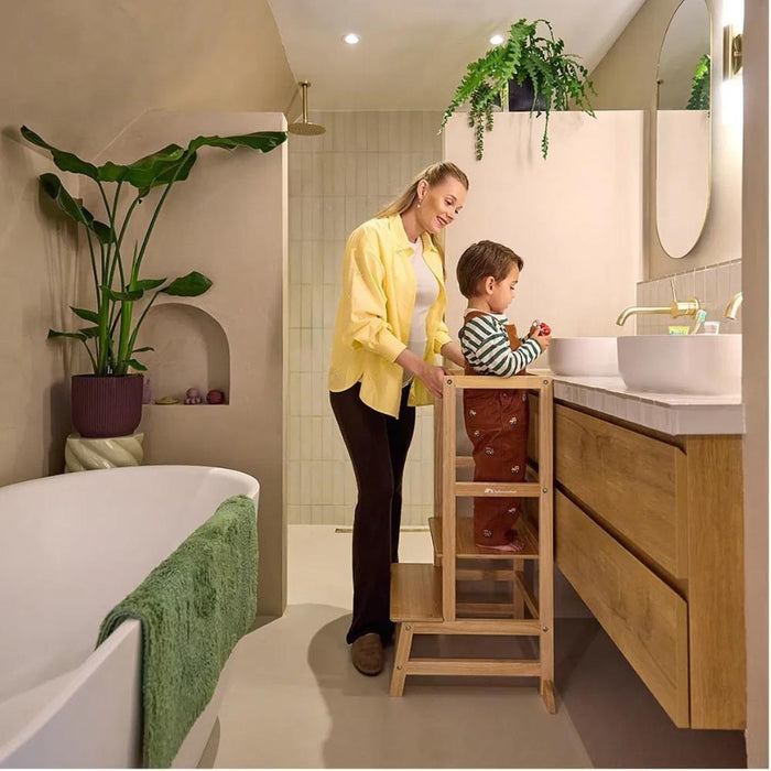 Torre de Aprendizagem Bebeconfort Nola Natural Wood