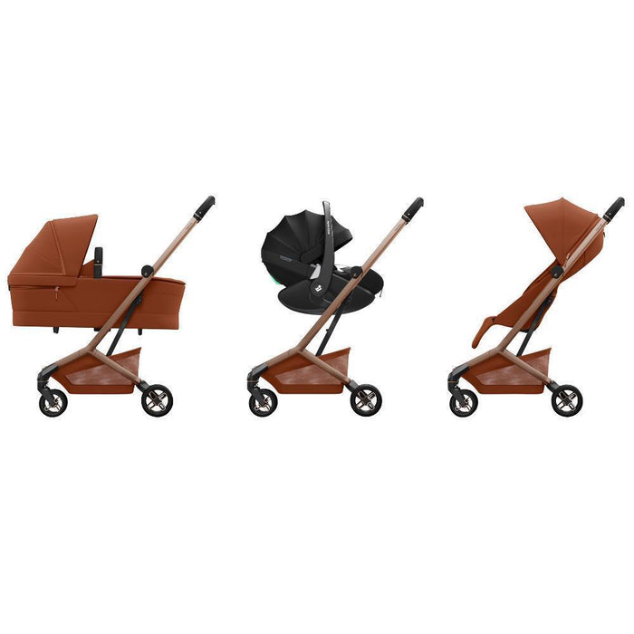 Pack Maxi-Cosi Fame Cabin Copper Terra + Apoio de Braços Black