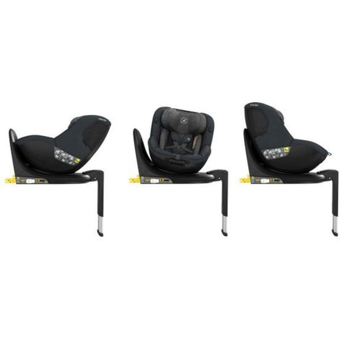 Pack Maxi-Cosi Fame + Alcofa Fame Twillic Graphite + Mica Pro Eco i-Size Authentic Graphite 40-105 cm