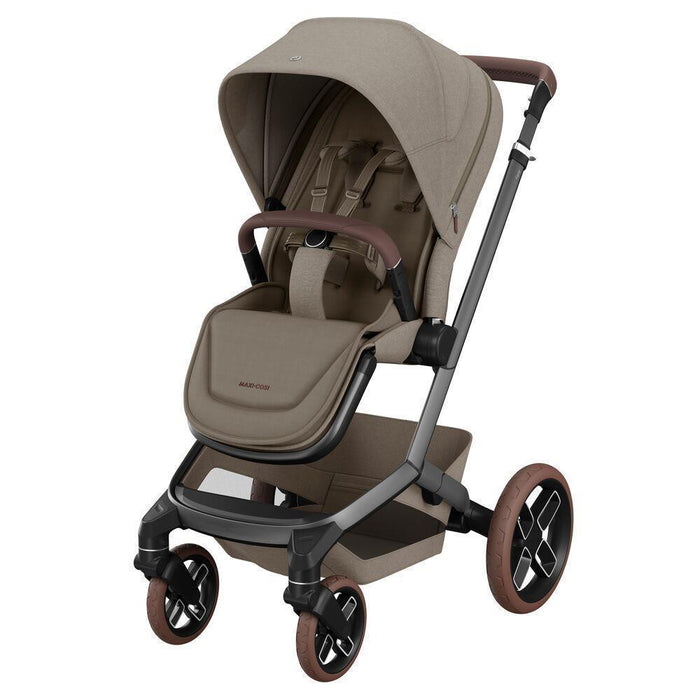 Pack Maxi-Cosi Fame + Alcofa Fame Twillic Truffle + Mica Pro Eco i-Size Authentic Grey 40-105 cm
