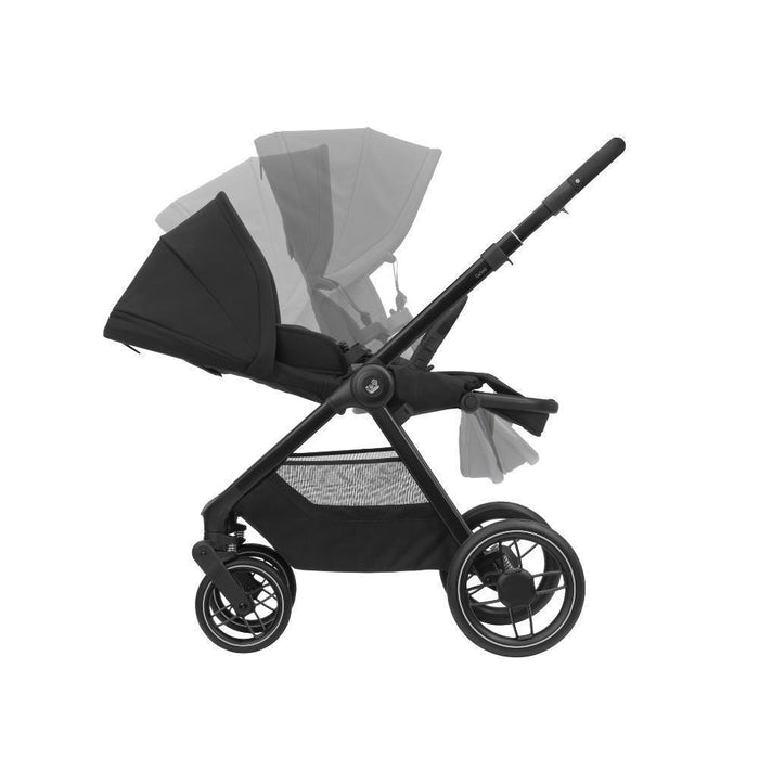 Pack Maxi-Cosi Oxford Plus Twillic Black + Mica Pro Eco i-Size Authentic Black 40-105 cm