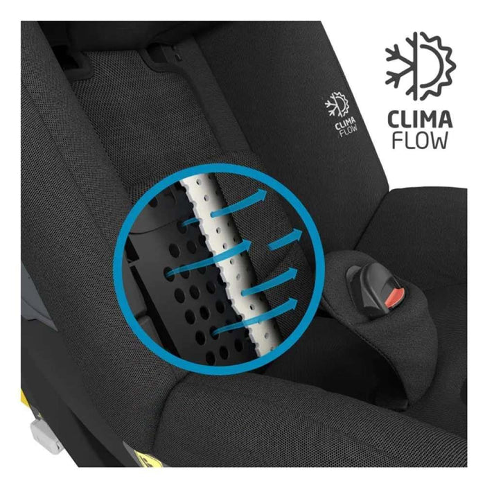 Pack Maxi-Cosi Oxford Plus Twillic Black + Mica Pro Eco i-Size Authentic Black 40-105 cm