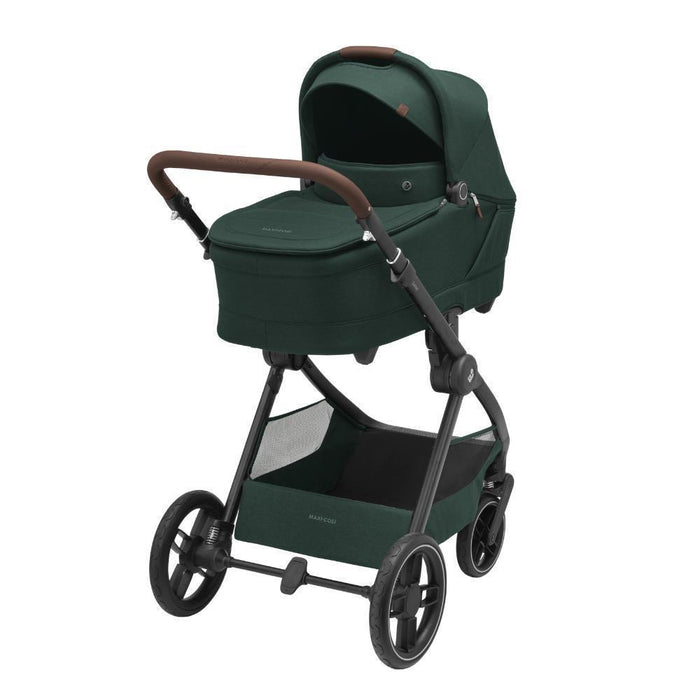 Pack Maxi-Cosi Oxford Plus Twillic Green + Mica Pro Eco i-Size Authentic Grey 40-105 cm