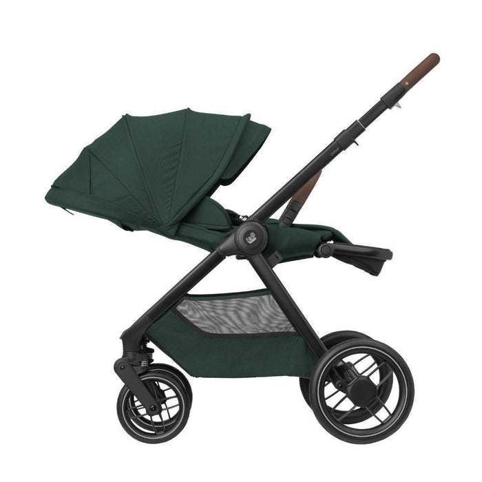 Pack Maxi-Cosi Oxford Plus Twillic Green + Mica Pro Eco i-Size Authentic Grey 40-105 cm