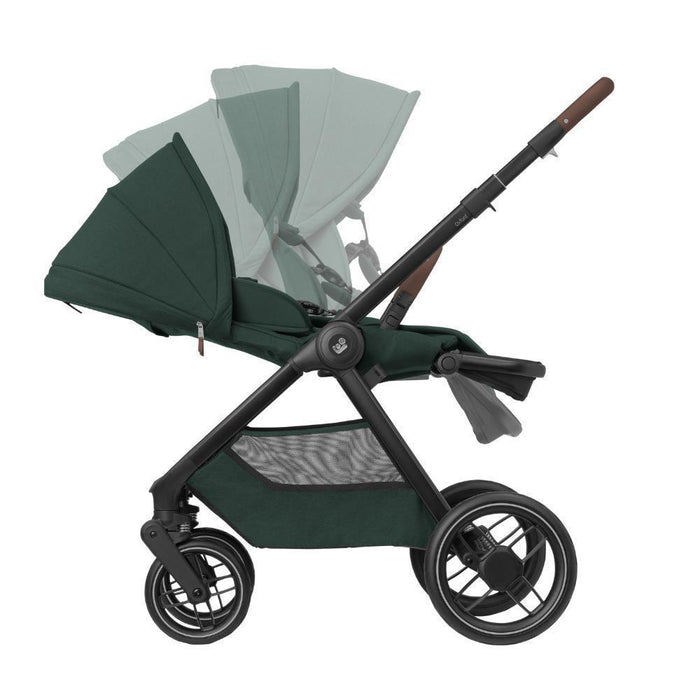 Pack Maxi-Cosi Oxford Plus Twillic Green + Mica Pro Eco i-Size Authentic Grey 40-105 cm