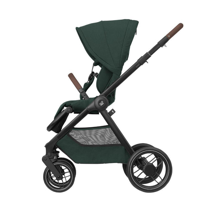 Pack Maxi-Cosi Oxford Plus Twillic Green + Mica Pro Eco i-Size Authentic Grey 40-105 cm