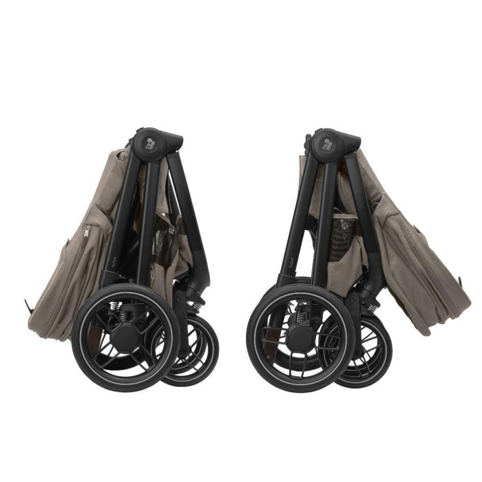 Pack Maxi-Cosi Oxford Plus Twillic Truffle + Mica Pro Eco i-Size Authentic Cognac 40-105 cm