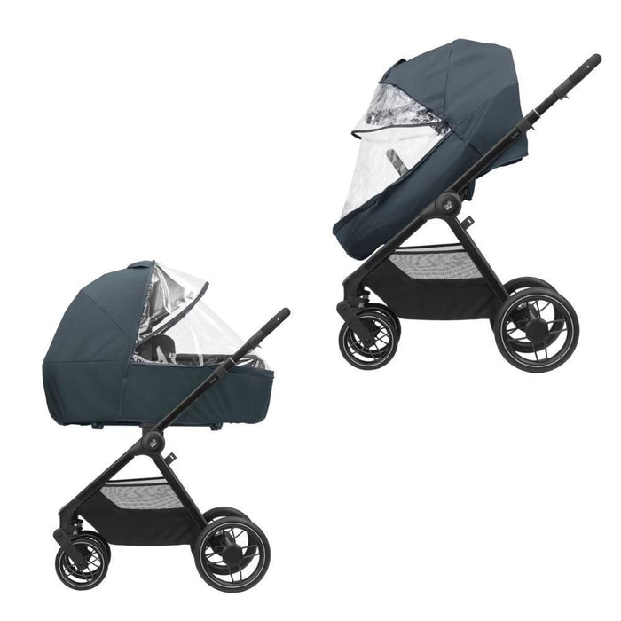 Capa da Chuva para Carrinhos de Passeio e Alcofas Comfort Cristal Transparente