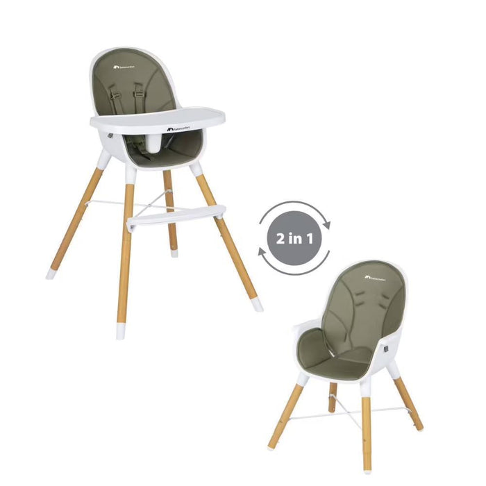 Cadeira da Papa 2em1 Bebeconfort Avista Mineral Green