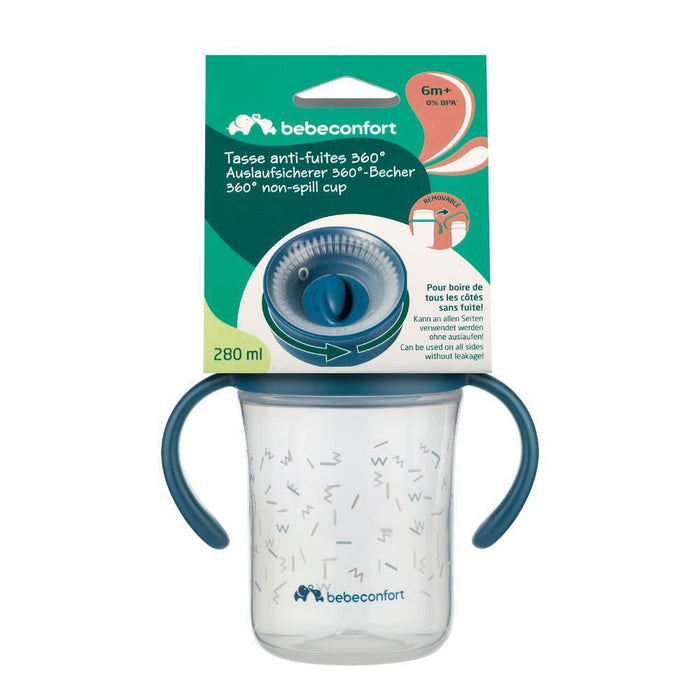 Copo de Transição Bebeconfort 360 Blue 6m+ 280ml
