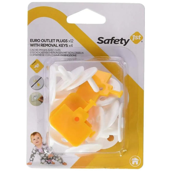 12 Protetores de Tomada com 4 Chaves Safety1st
