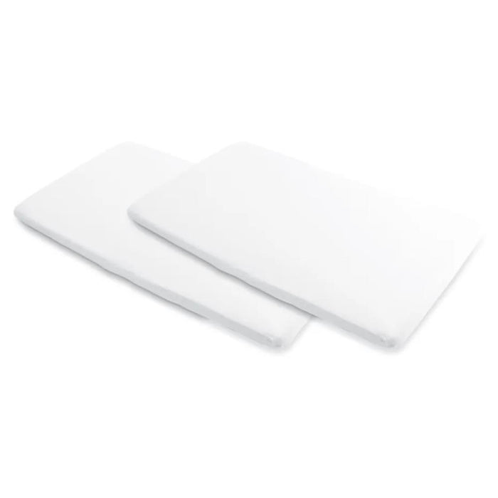 2 Lençóis Impermeáveis para Cama de Viagem Maxi-Cosi Merlin Branco 60x120cm